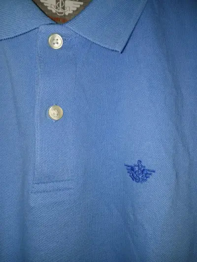 Polera polo azul Dockers M - miniatura 2