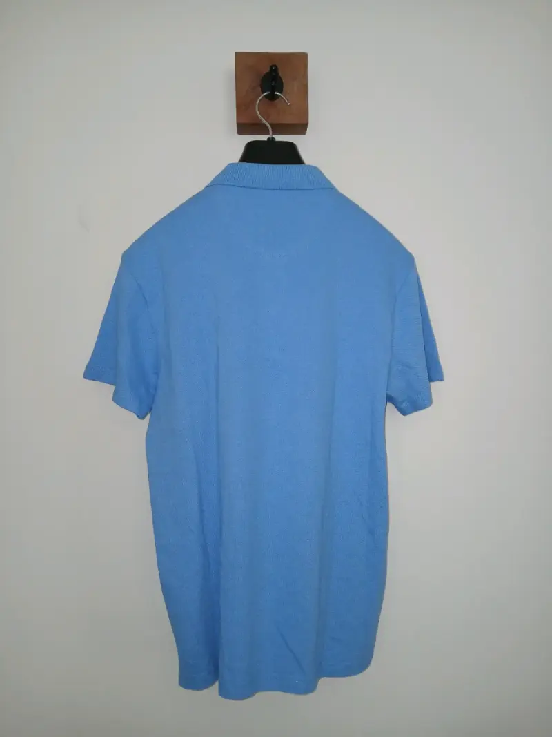 Polera polo azul Dockers M - 5