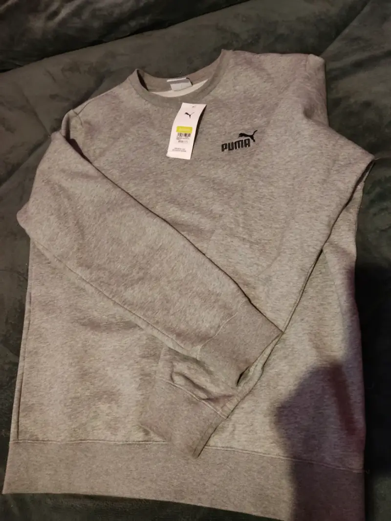 Polerón gris Puma con etiqueta - 2
