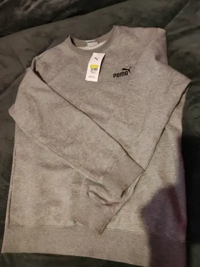 Polerón gris Puma con etiqueta - miniatura 2