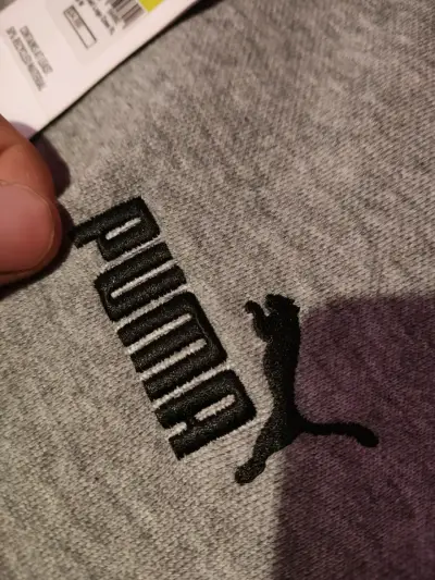 Polerón gris Puma con etiqueta - miniatura 5