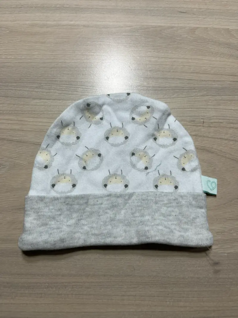 Gorro de bebé estampado