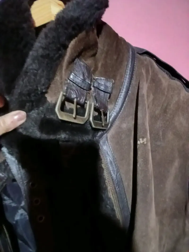 Chaqueta de cuero marrón - 2