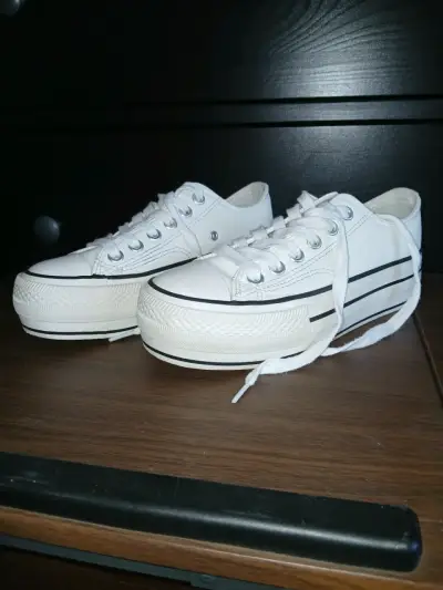 Zapatillas urbanas blancas 35 - miniatura 1