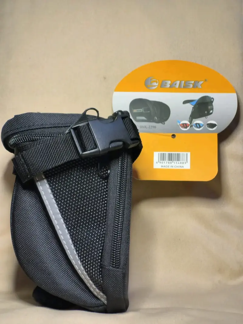 Bolso negro para bicicleta Baisk - 1