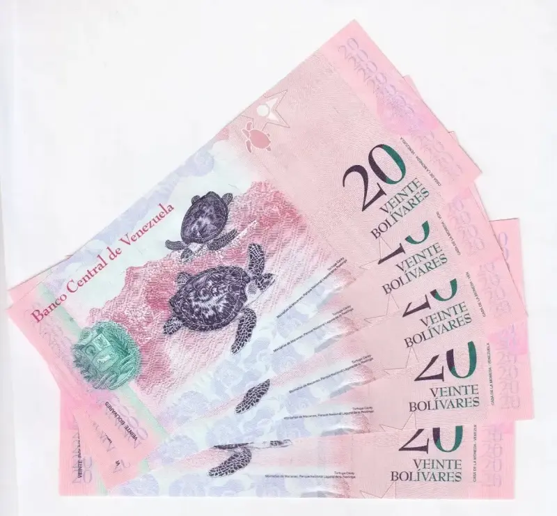 Billete Venezuela 20 Bolivares 29 Octubre 2013 Unc - 2