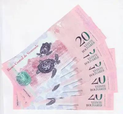 Billete Venezuela 20 Bolivares 29 Octubre 2013 Unc - miniatura 2