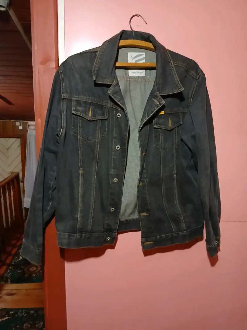 Chaqueta de mezclilla oscura - 2