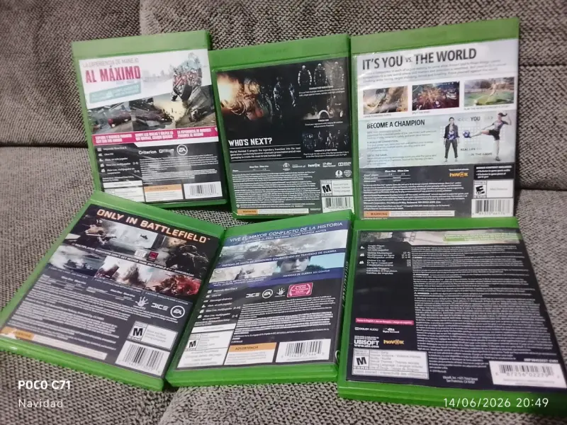 SE VENDE LOTE DE JUEGOS 30 MIL - 6