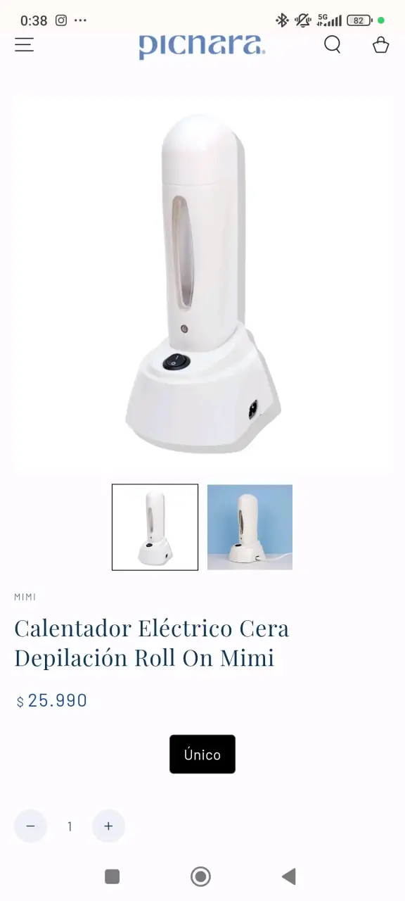 Calentador eléctrico de cera Mimi - 1