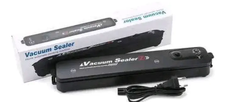 Sellador al vacío mini negro