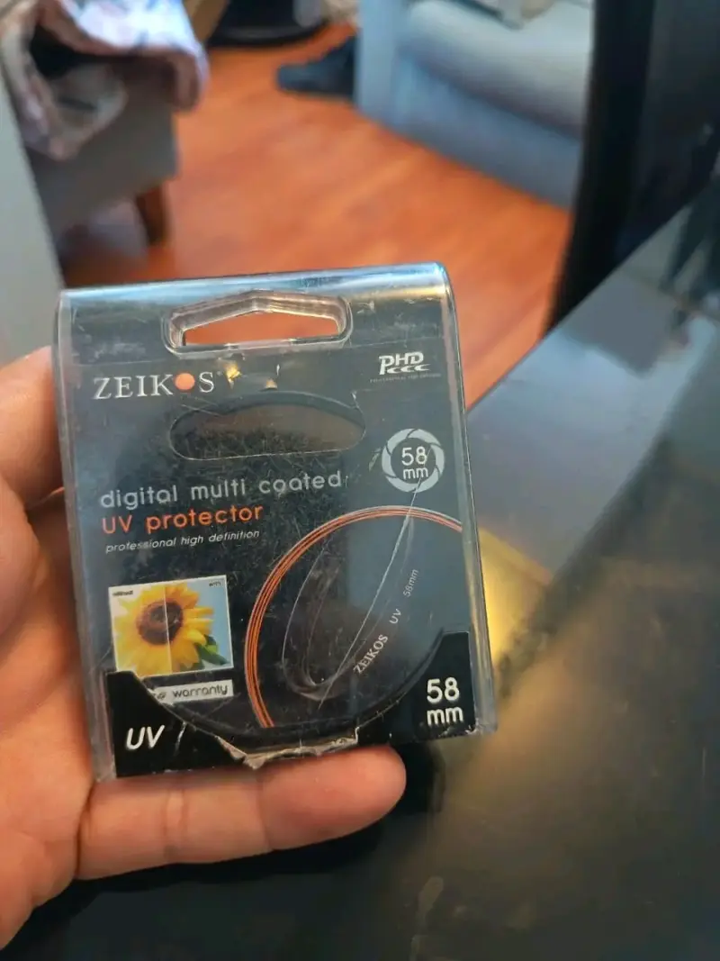 Filtro UV 58 mm Zeikos - 1