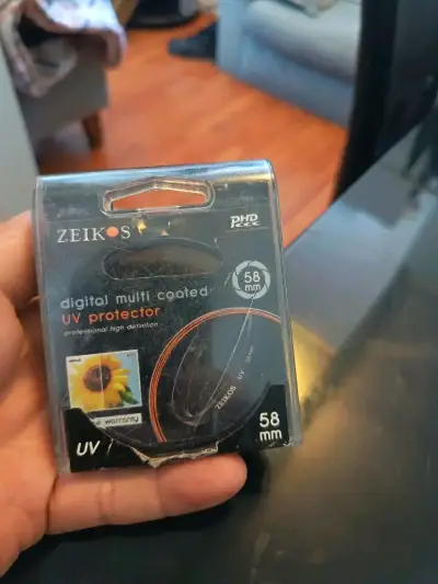 Filtro UV 58 mm Zeikos - miniatura 1