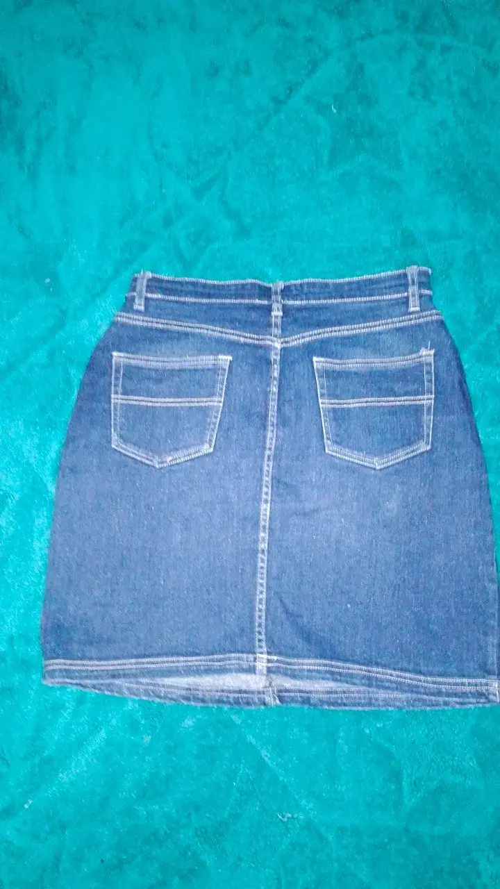 Falda de mezclilla talla 12 - 2