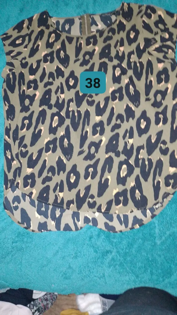 Blusa estampado animal print