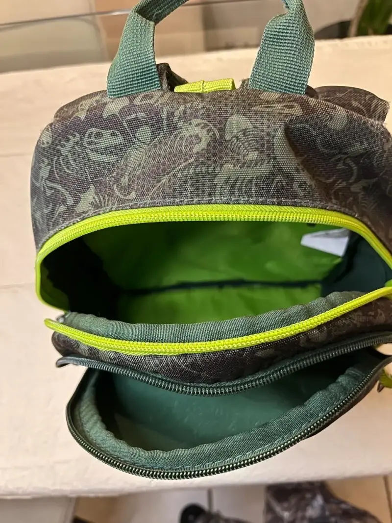 Mochila estampada verde - 1