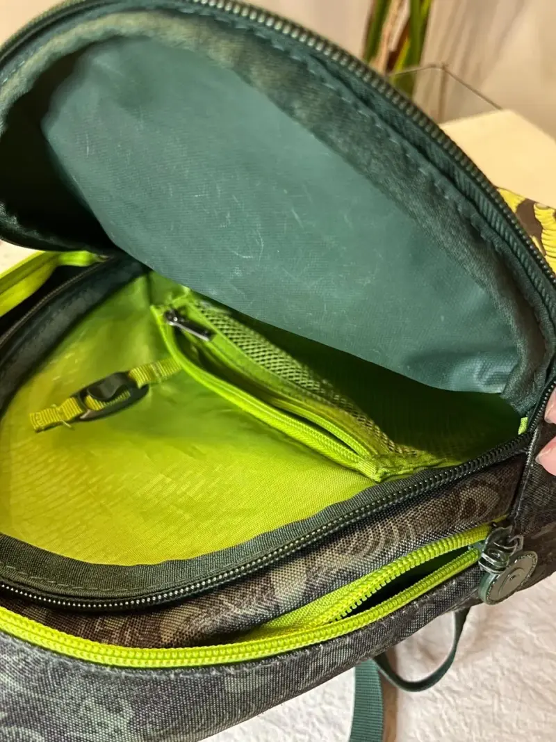 Mochila estampada verde - 2