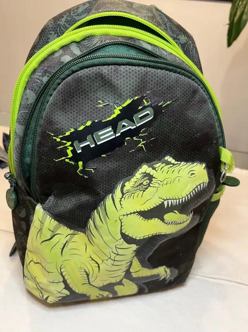 Mochila estampada verde - 3