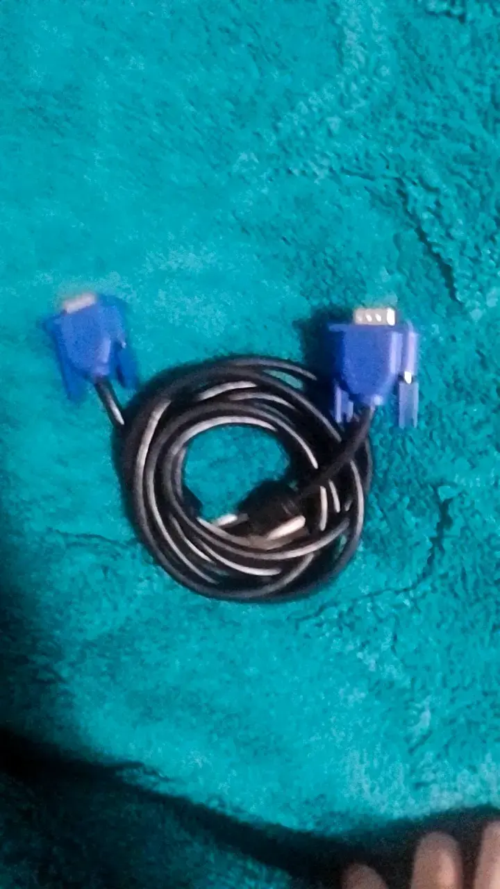 Cable VGA azul