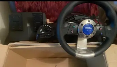 Volante de juego Genius TwinWheel - miniatura 1