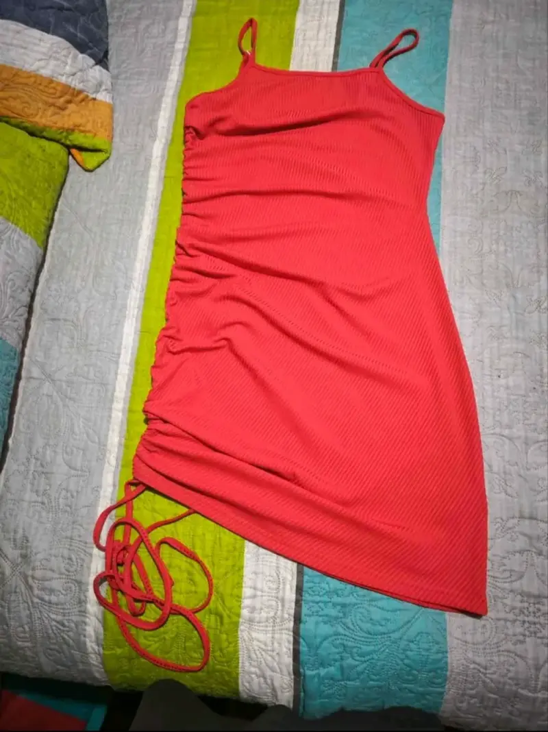 Vestido rojo ajustado