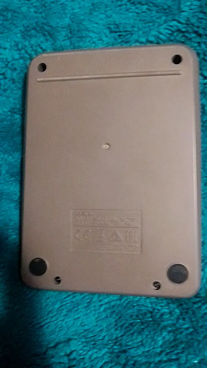 Calculadora Casio negra MX-8B - 2