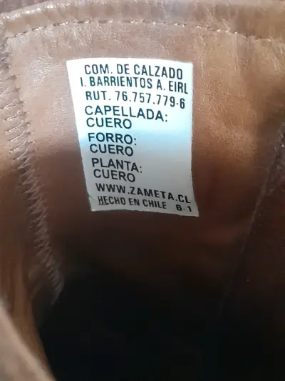 Botas de cuero marrón - miniatura 6