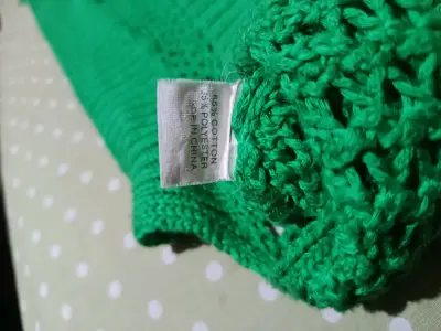 Chaleco de punto verde - miniatura 3