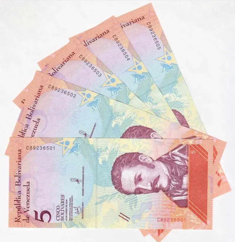 Billete Venezuela 5 Bolivares Soberanos 2018 Nuevo - 1