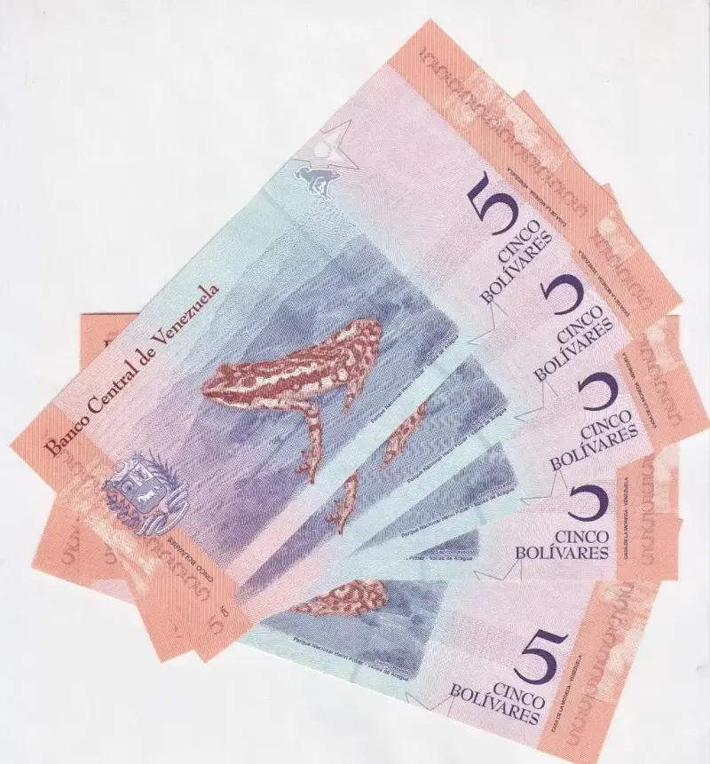 Billete Venezuela 5 Bolivares Soberanos 2018 Nuevo - 2