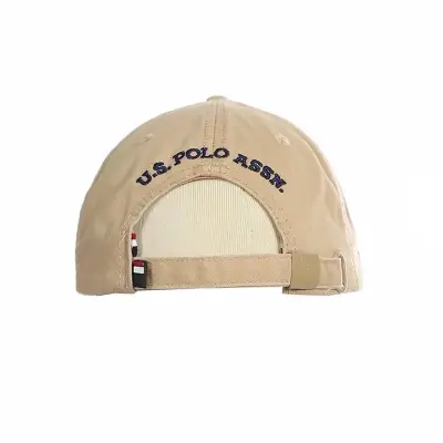 Gorra beige polo original - miniatura 2