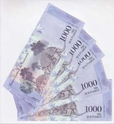 Billete Venezuela 1000 Bolivares 23 Marzo 2017 Unc - miniatura 2