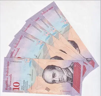 Billete Venezuela 10 Bolivares Soberano 2018 Nuevo - miniatura 1
