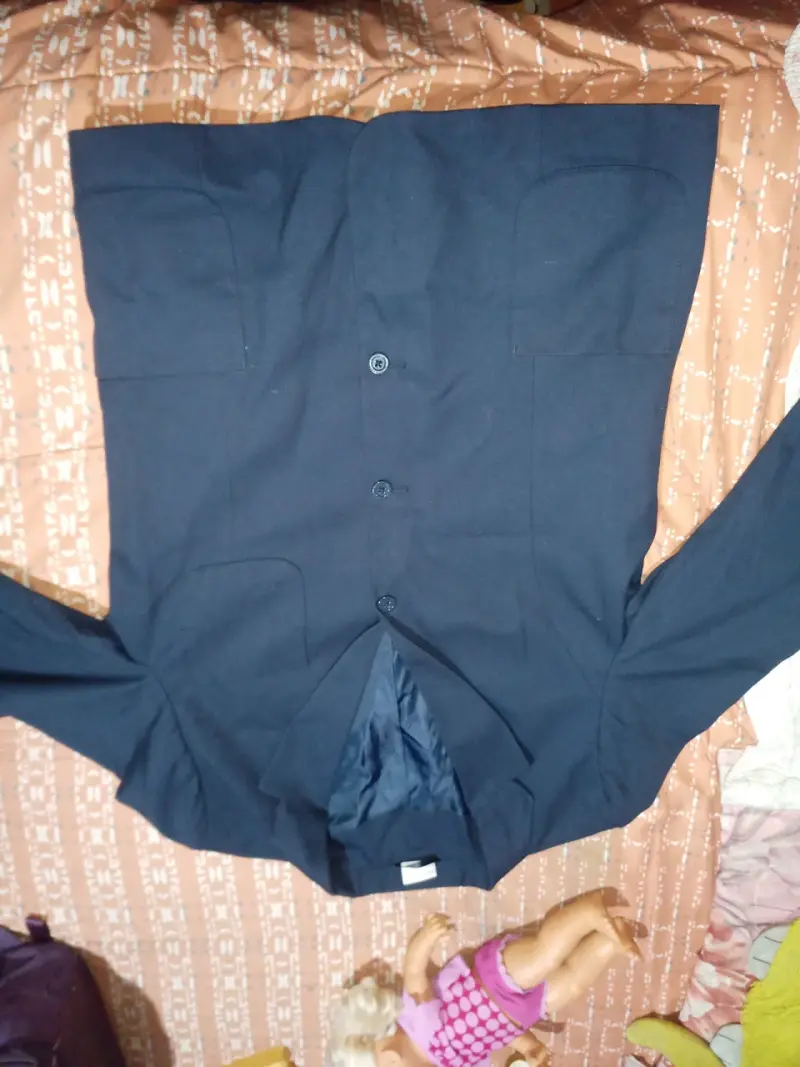 Blazer Escolar nuevo azul marino - 2
