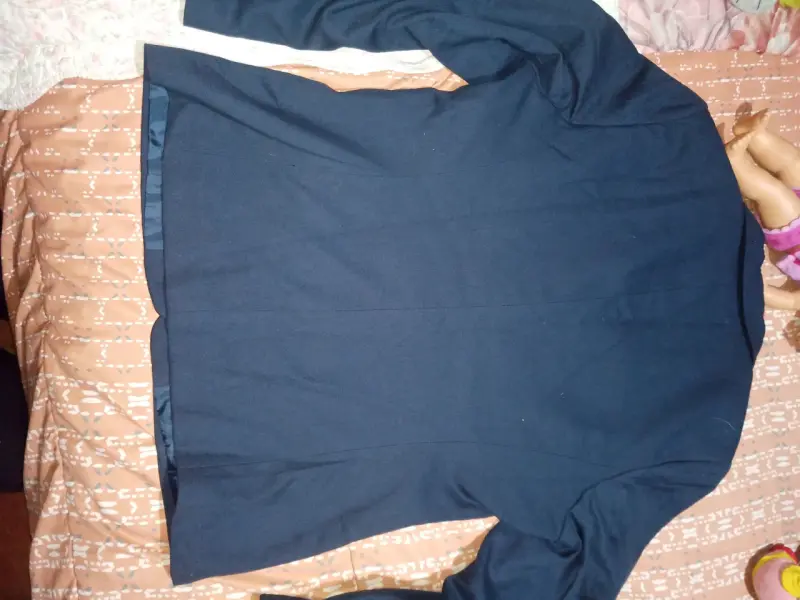 Blazer Escolar nuevo azul marino - 3