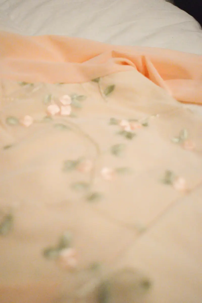 Malla de ballet encaje floral - 2
