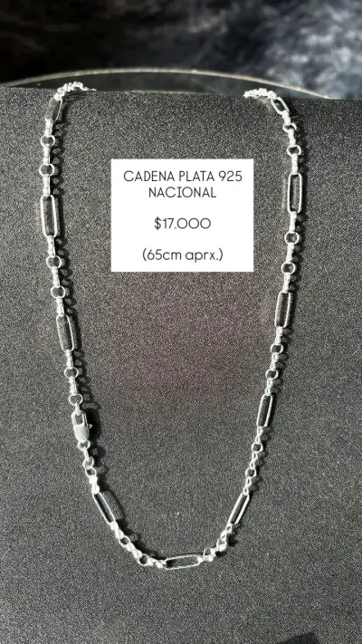 Cadenas y pulsera de plata 925 - miniatura 1