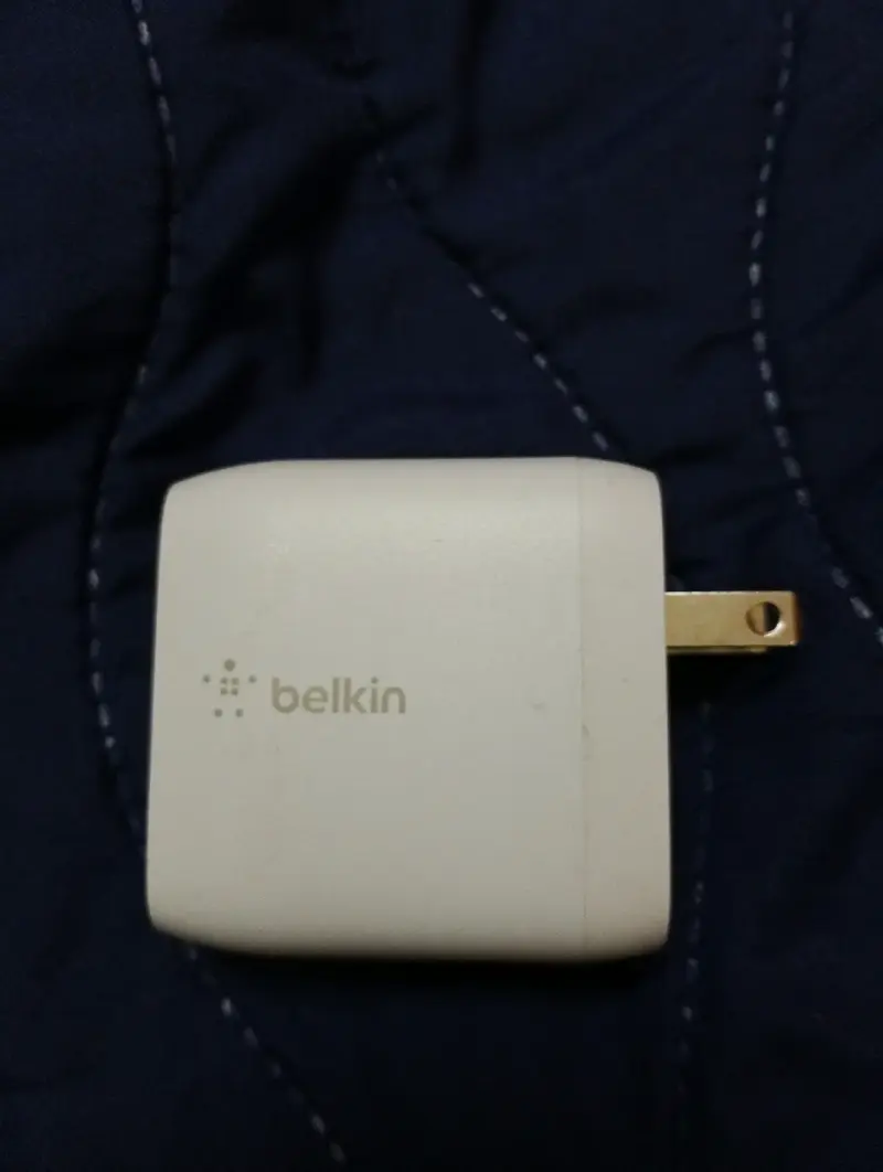 Cargador EEUU ORIGINAL USB-C doble 24W Belkin - 6