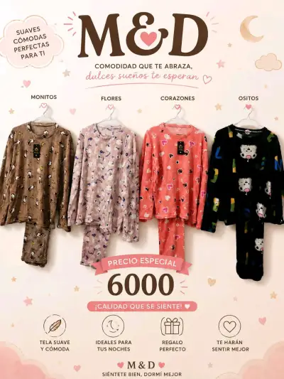 Pantalones y Pijamas M&D suaves - miniatura 2