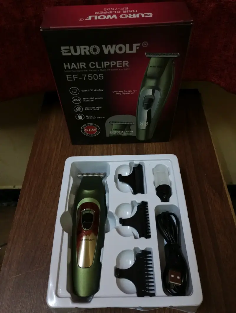 Máquina cortapelo Euro Wolf EF-7505 - 2