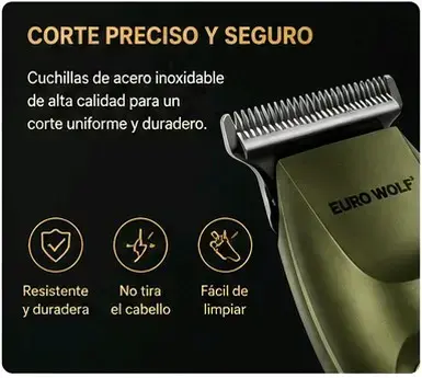 Máquina cortapelo Euro Wolf EF-7505 - 5