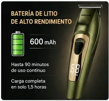 Máquina cortapelo Euro Wolf EF-7505 - 6