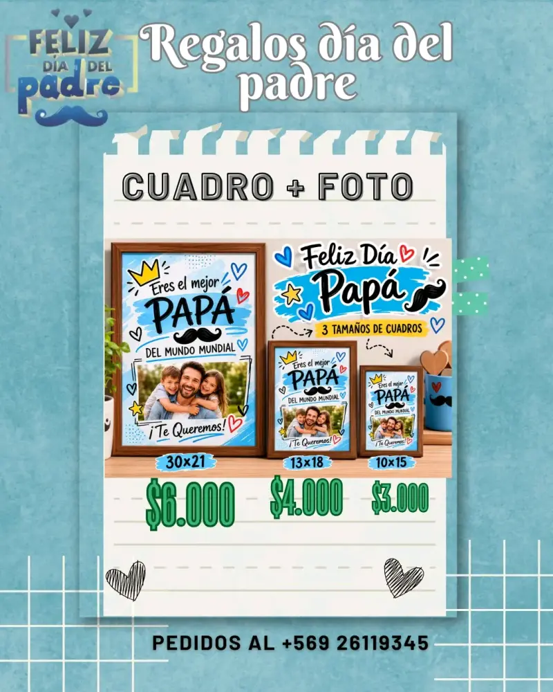 Cuadro "Eres el mejor papá" - 2