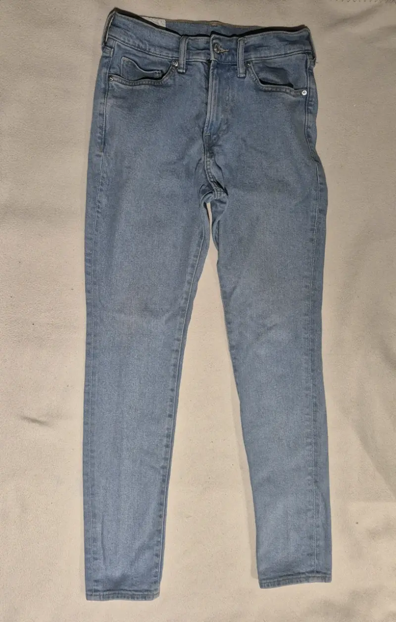 Jeans azul claro skinny - 1