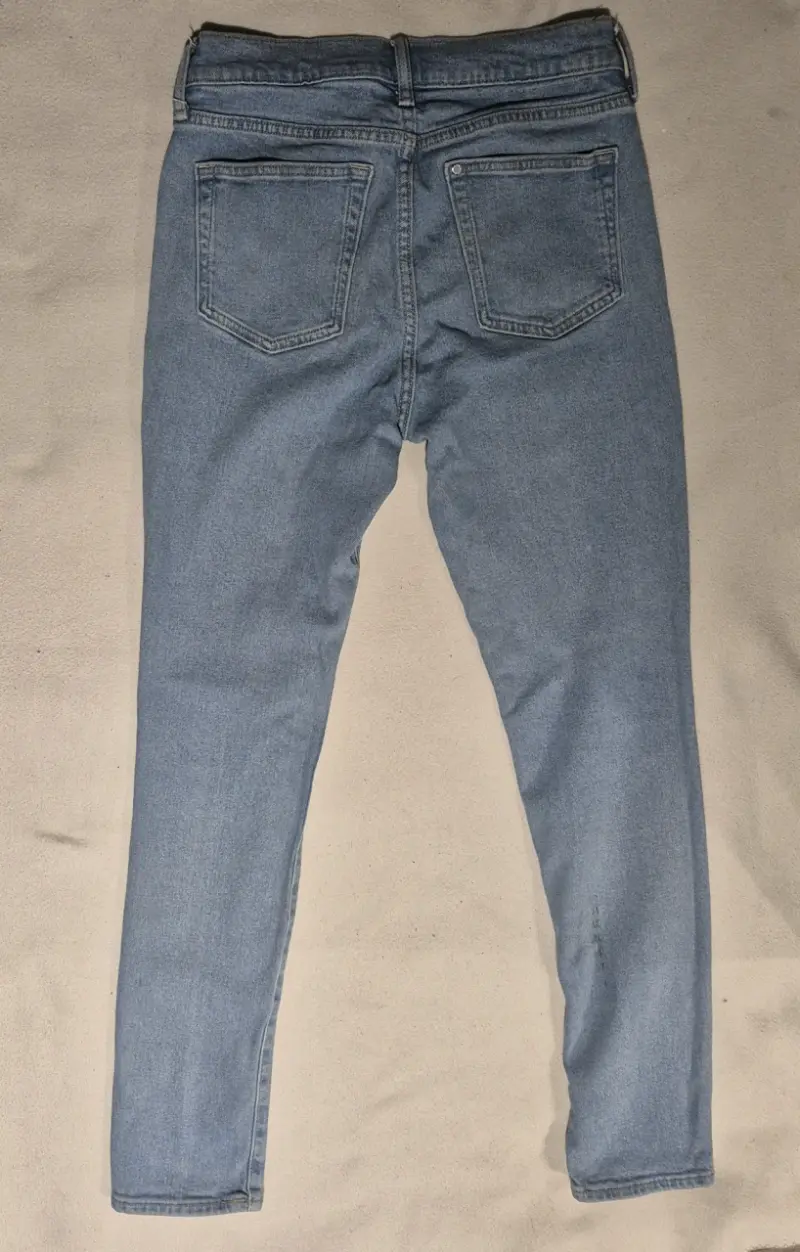 Jeans azul claro skinny - 2