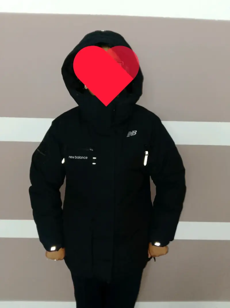 Parka negra New Balance - 1