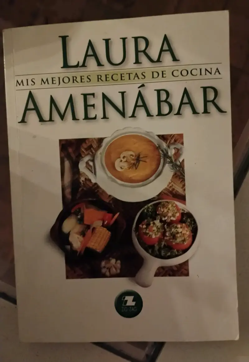 Libro de recetas Laura Amenábar