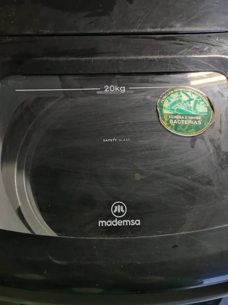 Lavadora Mademsa 20 kilos gris - 6