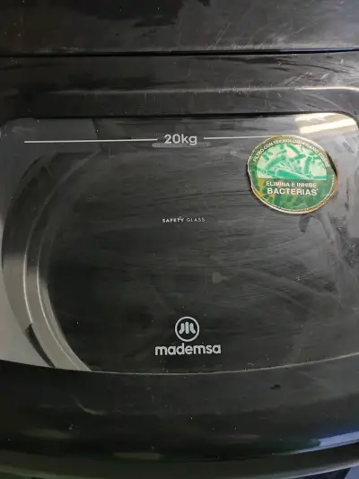 Lavadora Mademsa 20 kilos gris - miniatura 6