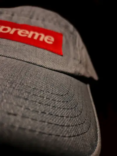 Gorra denim Supreme - miniatura 3